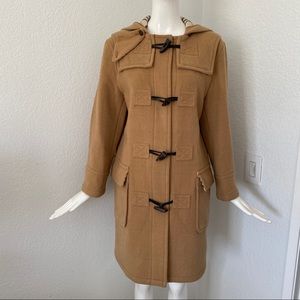 Burberry camel duffel coat